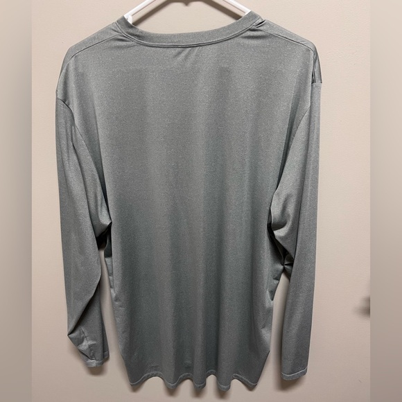 Men's North Face XL Gray Long Sleeve Shirt - Picture 2 of 4